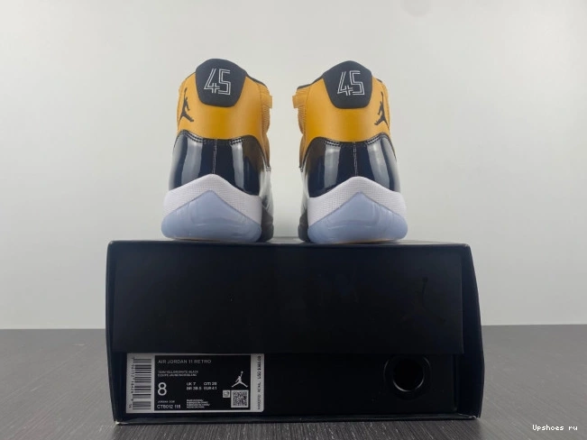 11 and yellow Air black Jordan 0216